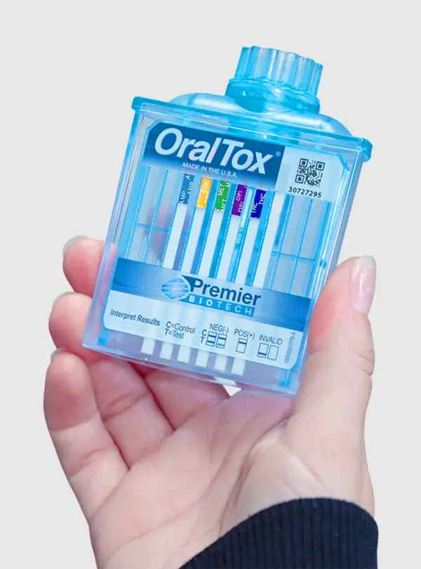 OralTox Test de Drogas en Saliva 5 Drogas Minersafe